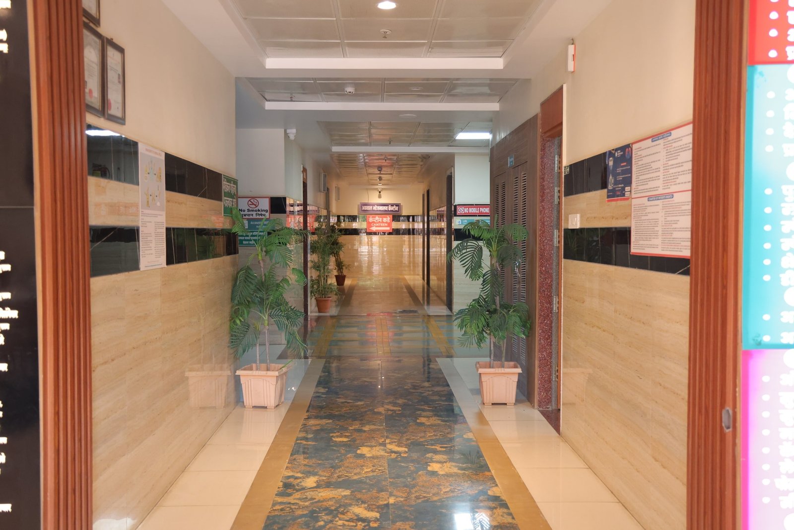 Ground Floor Main Corridor